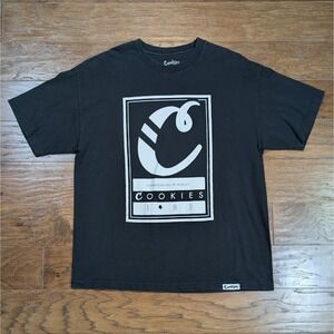 Cookies 1983 T‎ Shirt Mens XL 22x29 Short Sleeve Tee Black Streetwear